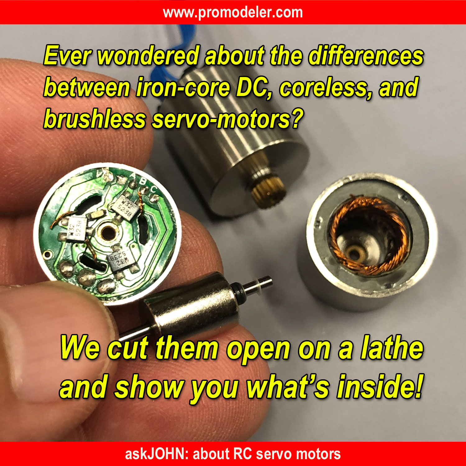 Graphic for the article About RC Servo Motors