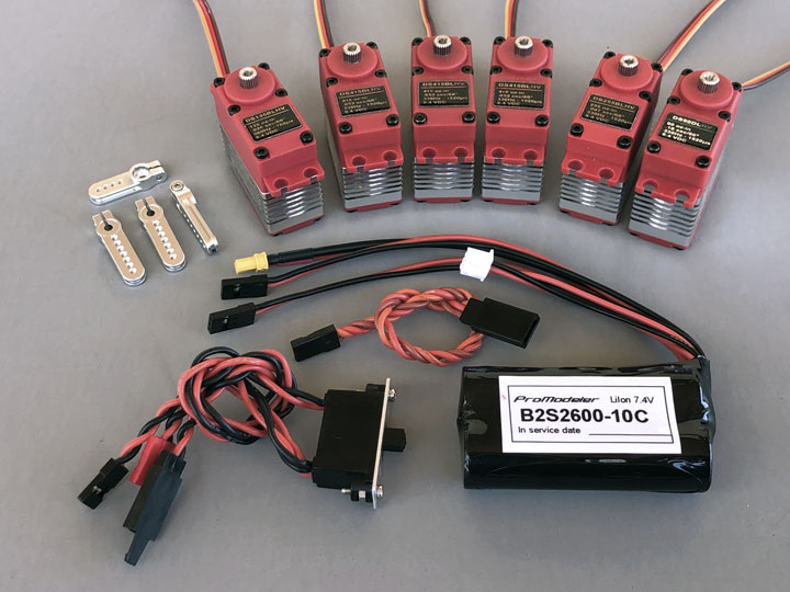 close up of the components for hard 3D performance