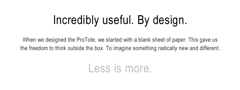 Graphic – incredibly useful by design