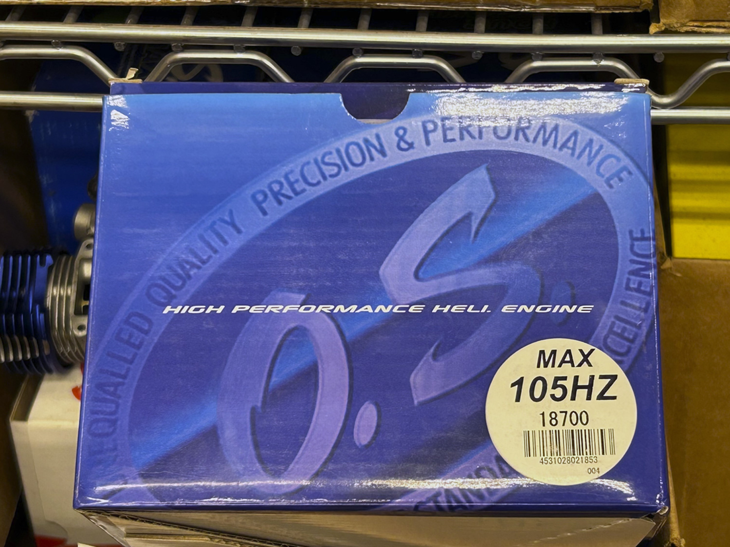 Photo of an OS105HZ box