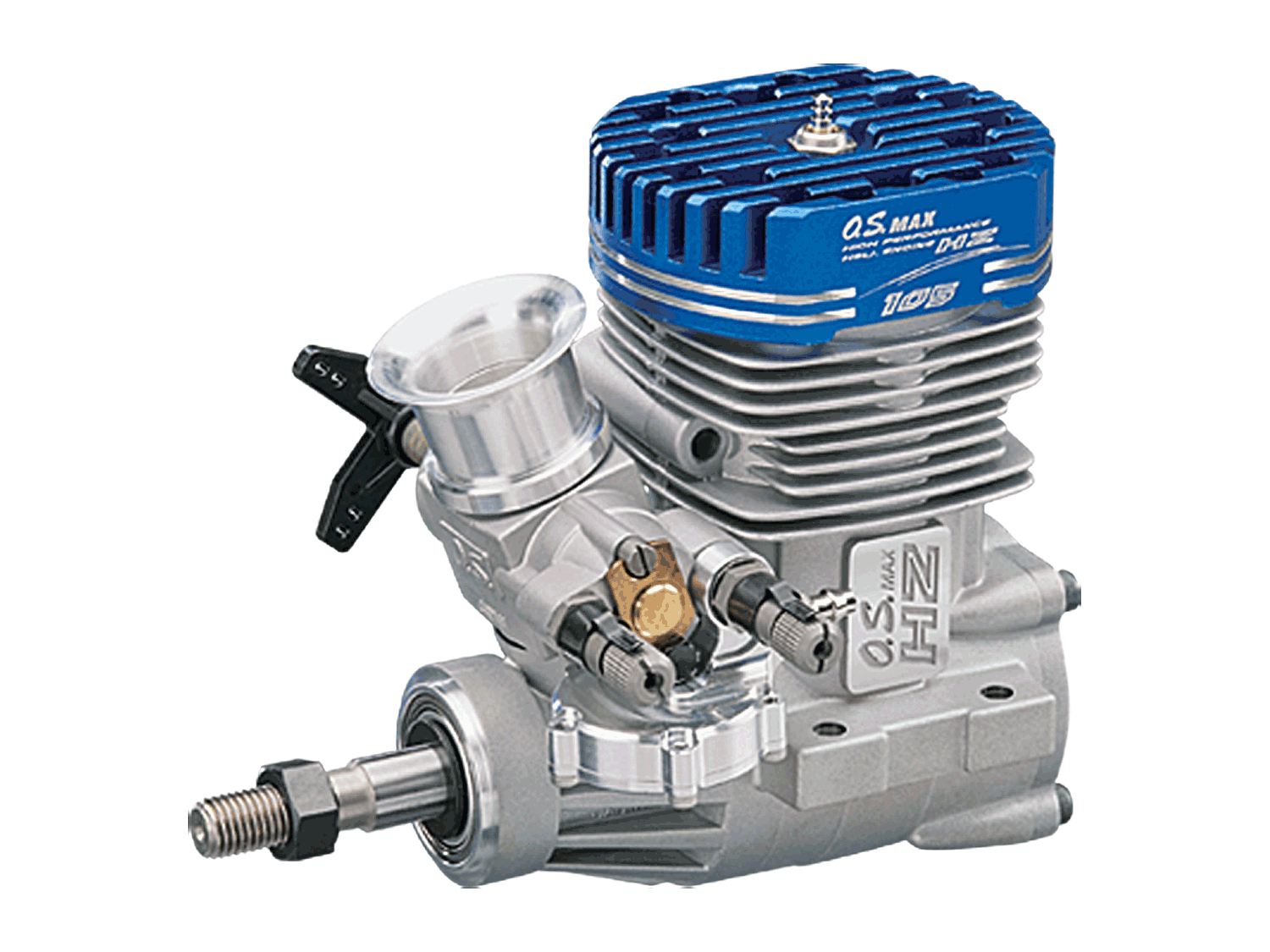Photo of the bad ass OS MAX 105HZ-R big block helicopter engine