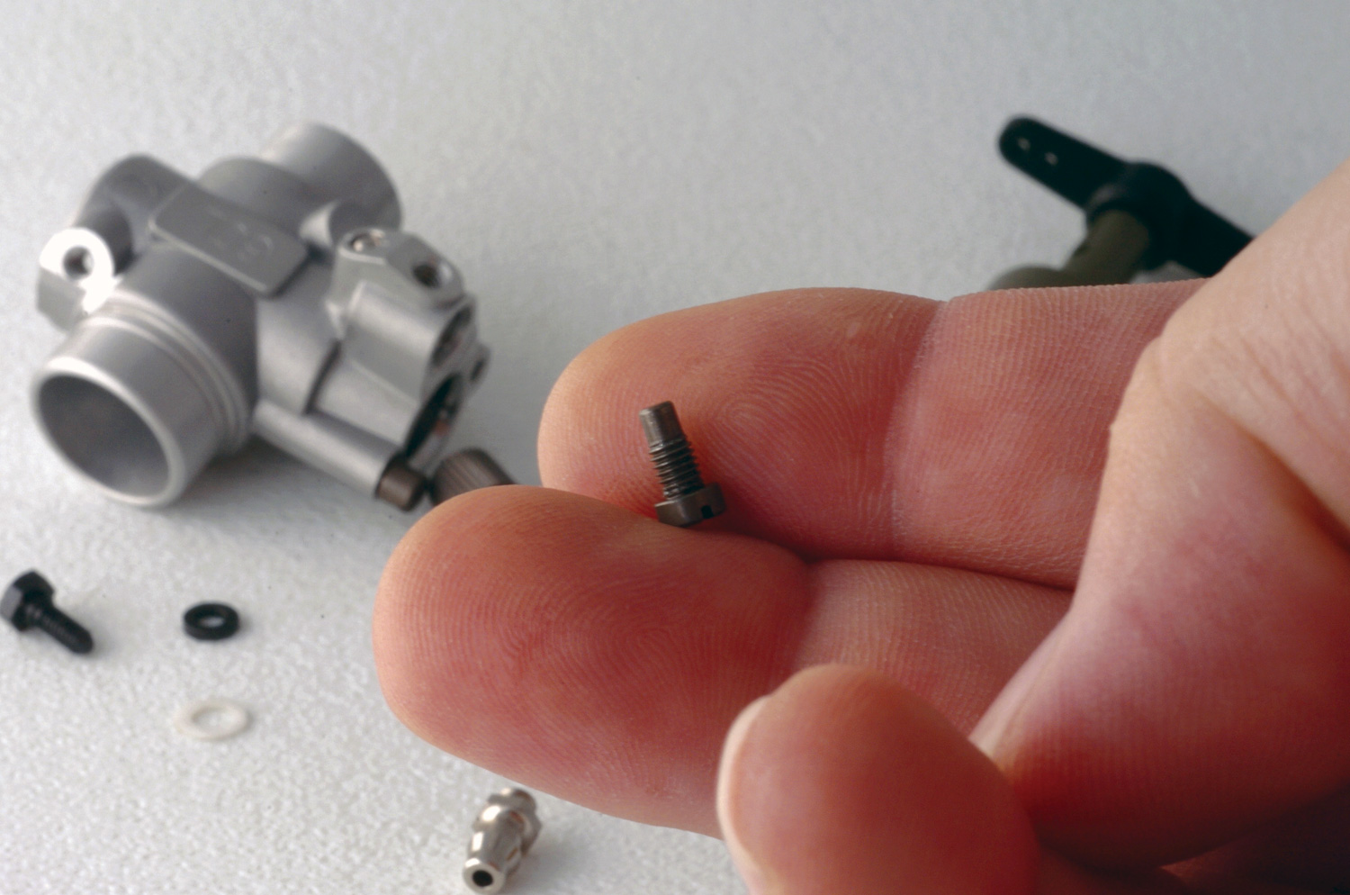 Close up photo of screw guide
