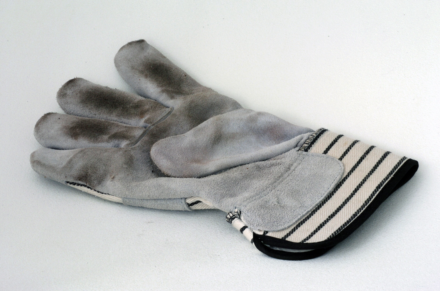 Wide photo of heavy glove