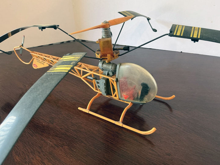 Cox Skyjumper reaction-drive model helicopter