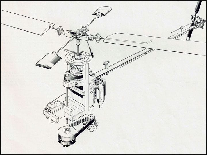 Sweeny Superbird, a conversion involving modding the Du-Bro Whirlybird 505