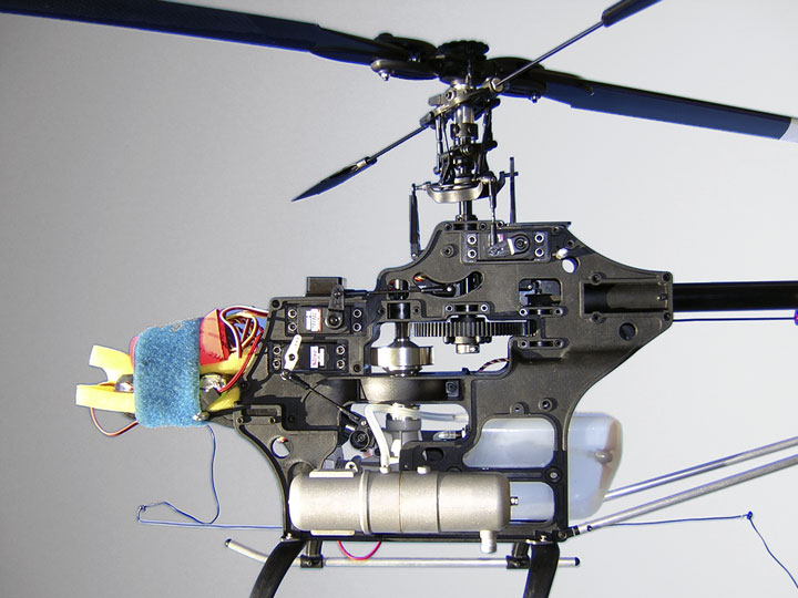 Wide shot of the air frame, which launched Audacity Models, the Tiger 50